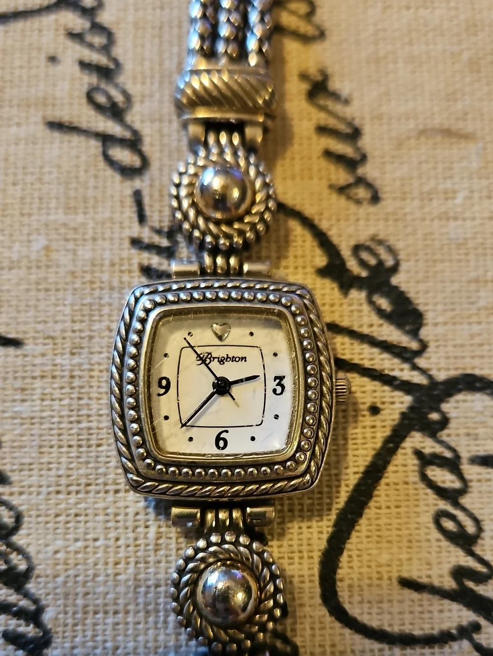 Brighton Tuscany Vintage Two Tone Women's Bracelet Watch